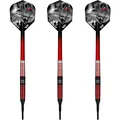 Produktbild: BULL'S NL Soft Darts Phantom Grip Red 90% Tungsten Softtip Darts Softdart 22 g