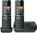 Produktbild: Gigaset COMFORT 550A, Analoges/DECT-Telefon, Kabelgebundenes Mobilteil, Freisprecheinrichtung, 200 Eintragungen, Anrufer-Identifikation, Schwarz