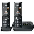 Produktbild: COMFORT 550A Duo Schwarz Schnurloses Telefon - Schwarz
