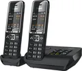 Produktbild: Festnetz Telefon Gigaset COMFORT 550A duo Black-Chrome