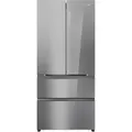 Produktbild: Haier HFR7819ENGC Side-by-Side Kühlkombination Freistehend 504 l E Edelstahl - Silber