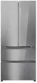 Produktbild: Haier HFR7819ENGC Stand Side-by-Side Kombination French Door, 83 cm breit, 504 L, NoFrost, Humidity Zone, Urlaubsfunktion, iconic glass Edelstahl