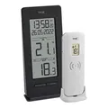 Produktbild: Funk Thermometer Innen/Außen 30.3072.01.90 inkl Funkuhr und Datum Max.-Min. F...