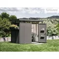 Produktbild: Biohort Metall-Gerätehaus HighLine Dunkelgrau-Metallic 6,6 m² Doppeltür
