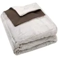 Produktbild: Zollner Kuscheldecke,, Braun, Textil, 150x200 cm, Oeko-Tex® Standard 100, Wohntextilien, Decken, Kuscheldecken