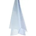 Produktbild: Bagnoxx Duschdichtung, L: 100 cm, (Duschdichtung Schleiflippendichtung 100cm, 1-St), Schleiflippendichtung, doppelte Weichlippe weiß 0.8 cm x 100 cm