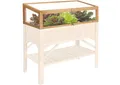 Produktbild: tectake Hochbeet Frühbeet-Aufsatz, aus Holz