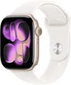 Produktbild: Apple Watch Series 11 GPS 46 mm Aluminiumgehäuse Sport Band Blassrosa S/M