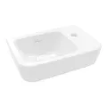 Produktbild: V&B Handwaschbecken O.NOVO Compact 36x25cm, eck, Beck. li, m HL, o. ÜL, we