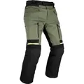 Produktbild: Oxford Rockland, Textilhose wasserdicht - Oliv/Schwarz/Neon-Gelb - XL