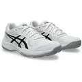 Produktbild: Asics UPCOURT 6 GS Hallenschuh geeignet für Handball&Volleyball, Indoorschuh, nicht abfärbende Sohle weiß 39,5 EU