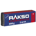 Produktbild: OSCAR WEIL GmbH Rakso Stahlwolle, 200 g - Packung, Sorte: 3-grob