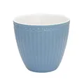 Produktbild: % B-Ware GreenGate Latte Cup Becher Alice sky blue Tasse Vintage Landhaus Shabby