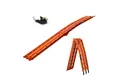 Produktbild: TRUTZHOLM Auffahrrampe klappbar 228cm Traglast 340kg Alu orange gelocht Motorradrampe (Stück, 1-St), gelocht