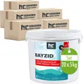 Produktbild: 20x5 kg BAYZID® Chlorgranulat für Pools mit Aktivchlor zur Poolwasser Desinfektion