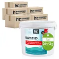 Produktbild: Chlorgranulat Schnelllöslich 20x5kg BAYZID 56% Pool Stoßchlorung Desinfektion