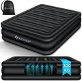 Produktbild: KESSER® Aufblasbare Matratze Doppel Luftbett mit eingebauter elektrischer Pumpe integrierte erhöhte aufblasbare Matratze für Übernachtungsgäste mit Aufbewahrungstasche
