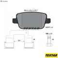 Produktbild: BREMSBELAGSATZ SCHEIBENBREMSE 2453701 FÜR LAND ROVER PROTON SUPRIMA/Hatchback