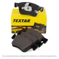 Produktbild: TEXTAR 2453701 Bremsbeläge für LAND ROVER FREELANDER 2 (L359) bis Fgst. hinten