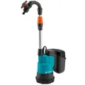 Produktbild: Gardena 14602-66 Akku-Regenfasspumpe 1-stufig mit Timer 2000/2 18V P4A solo