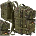 Produktbild: BWuM Trekkingrucksack BWuM US Assault Pack Cooper Rucksack + Patch & Flaggen bunt Large (50L)