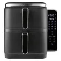 Produktbild: Gourmetmaxx 15305 Heissluft-Fritteuse 10 l 2800 W 2 getrennte Temperaturregler, A (15305)
