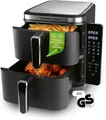 Produktbild: Heißluftfritteuse, GOURMETmaxx FryUp 10L,  Vertikale Doppelkammer 2800W