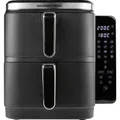 Produktbild: GourmetMaxx 15305 Heißluft-Fritteuse 10 l 2800 W 2 getrennte Temperaturregler,