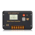 Produktbild: 30A Laderegler Solar 12V/24V Solar Laderegler Intelligenter Regler mit zwei U...