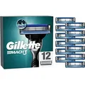 Produktbild: Gillette Mach3 Systemklingen 12er Ersatzklingen, 12 Stück (8001090422859)