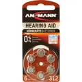Produktbild: Ansmann 5013233 Knopfzelle 1,4V Zink-Air Typ AZA312 (5013233)