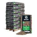 Produktbild: GALAMIO Rindenmulch Kiefer Fein 10-20 mm - 2340L (39 x 60L) - unbehandelter, natürlicher Bodenschutz