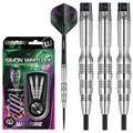 Produktbild: WINMAU Champions - Simon Whitlock 2: 22g Profi Wolfram Steeltip Dartpfeile Set mit Flights und Schäfte