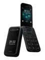 Produktbild: Nokia 2660 Flip TA-1474 Schwarz 4G LTE Dual Sim Senioren Tasten Klapp Handy NEU