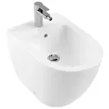 Produktbild: Villeroy & Boch Subway 2.0 Bidet, bodenstehend, 1 Hahnloch, mit Überlauf, 370x560mm, 54010001, Farbe: Weiß