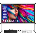 Produktbild: ESMART Professional MIMOBI Faltrahmen-Beamer-Leinwand 221 x 125 cm (100