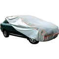Produktbild: APA 16166 Hagelschutz-Vollgarage M, Autoabdeckung, Autoplane, reißfest, wasserabweisend, grau