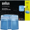 Produktbild: Braun 3-in-1 ShaverCare Reinigungskartuschen, 6+2 Pack, Reinigungskartusche, Blau, Braun, ShaveCare, Box