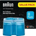 Produktbild: Braun 3in1 ShaverCare Reinigungskartuschen 8er Pack - Blau