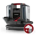 Produktbild: CLEANmaxx Teppichreinigungsgerät CLEANmaxx Polster- & Teppichreiniger - anthrazit/rot, 400 W