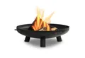 Produktbild: BBQ-Toro Feuerschale Ø 80 cm, Schwarz, Outdoor Dreibein Feuerstelle für Garten und Terrasse, (4-St), mit Griffen
