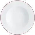 Produktbild: KAHLA 573406A69971C Pronto Line Suppenteller 22 cm Line cherry red | tiefer Teller mit roter Linie aus Porzellan