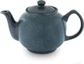 Produktbild: Original Bunzlauer Keramik Teekanne 1L B=23,0cm, H=14,3cm, Dekor ZIELON