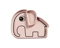 Produktbild: Done by Deer Speiseteller Menüteller Elphee Powder Kinderteller 2 Fächer Silikon Elephant