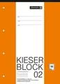 Produktbild: BRUNNEN Notizblock BRUNNEN 1042942 KIESER-Block A4 KIESER 22200, Kontrastlineatur, Lin. 2