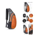 Produktbild: G4Free Sling Schulter Rucksäcke Grau und Orange 38x19x6 cm Umhängetasche Sling