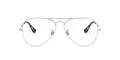 Produktbild: Ray-Ban Rayban Unisex-Erwachsene 0RX 6489 2501 55 Brillengestelle, Silber (Silver)