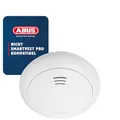 Produktbild: ABUS Funk-Rauchmelder Smartvest Erweiterung der Funk-Alarmanlage - inkl. Hitze Detektion - Batteriebetrieben - für Wohnräume - weiß (1. Generation)