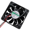 Produktbild: SUNON Lüfter 12V DC 0,27W 60x60x15mm 21,6m³/h 2200U/Min 21,6m³/h HA60151V41000UA99