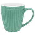 Produktbild: GreenGate - Tasse - Henkeltasse - Kaffeetasse - Mug - Alice - Dusty Green/grün - Porzellan - 300 ml